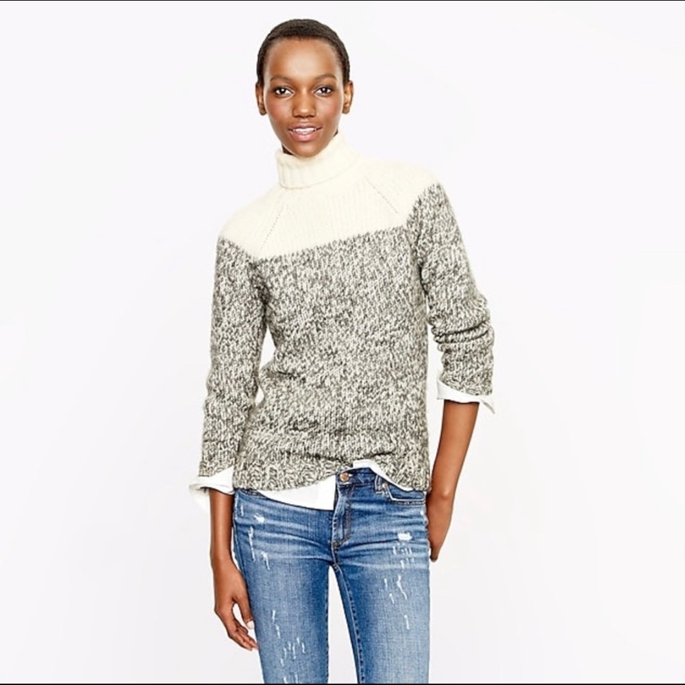 J Crew Alpaca Turtleneck